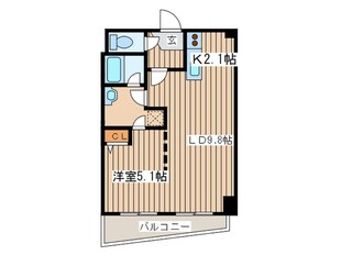 グランカーサ永山公園通 eastの物件間取画像